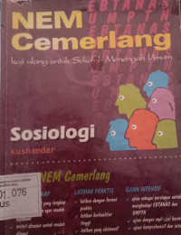 Sosiologi : Nem Cemerlang Kaji Ulang Untuk SMU