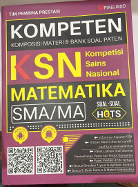 Kompeten KSN Matematika SMA/MA